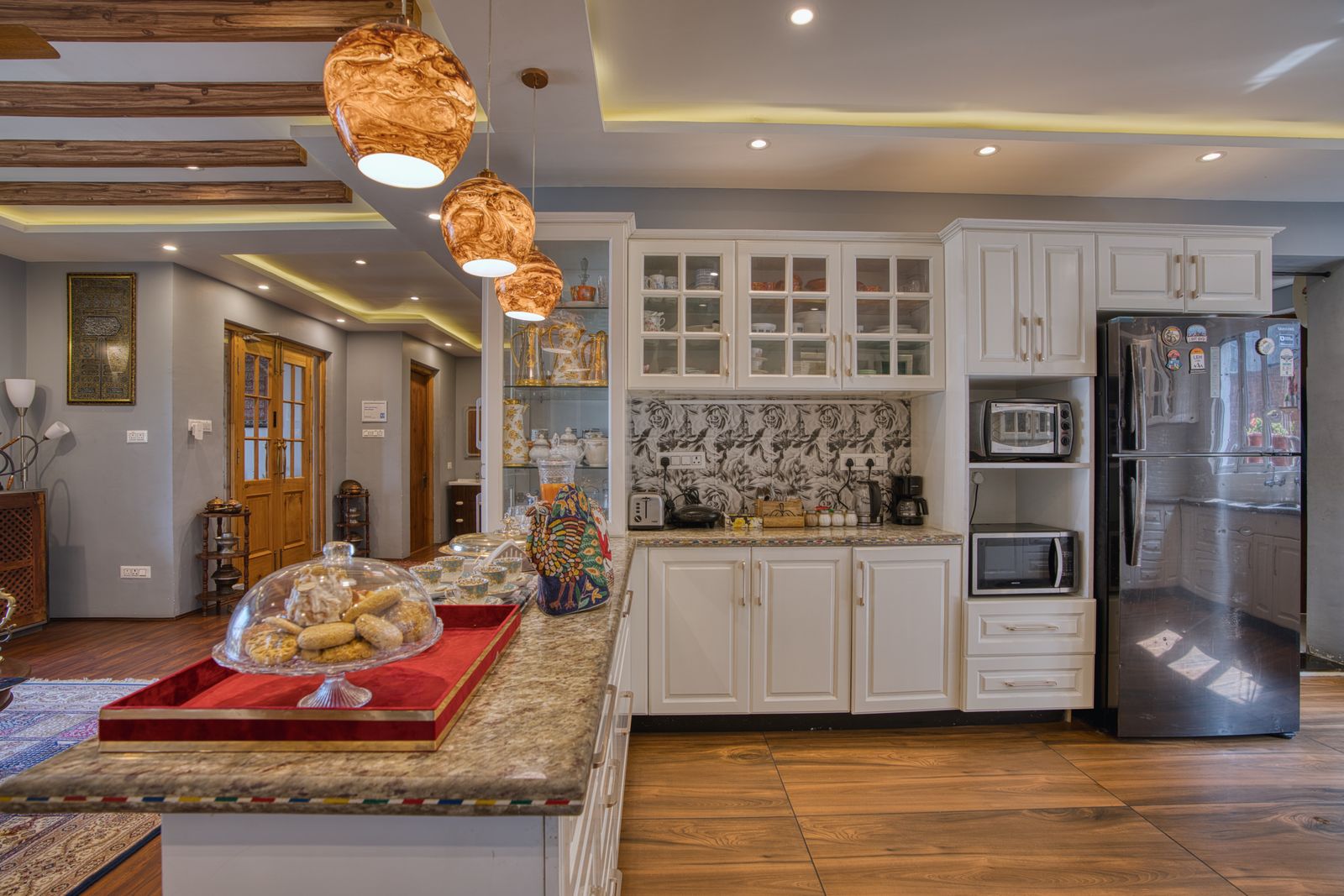 The Gulch loft: finished kitchen